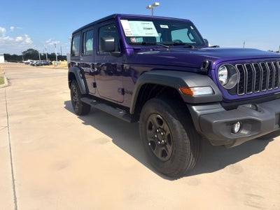 2026 Jeep Wrangler WRANGLER 4-DOOR SPORT