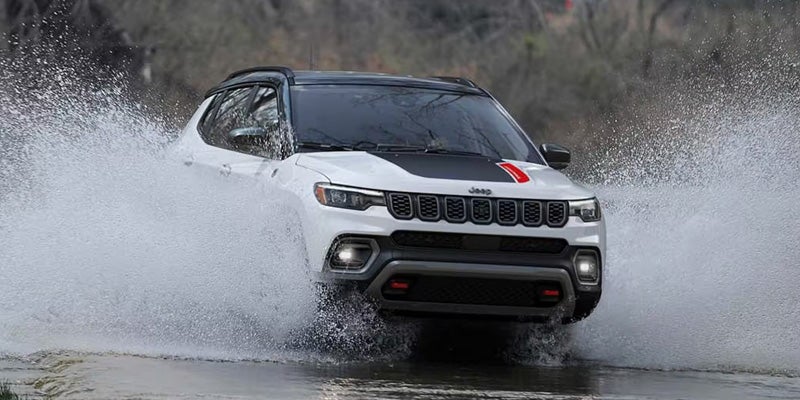Jeep Compass water splash drive