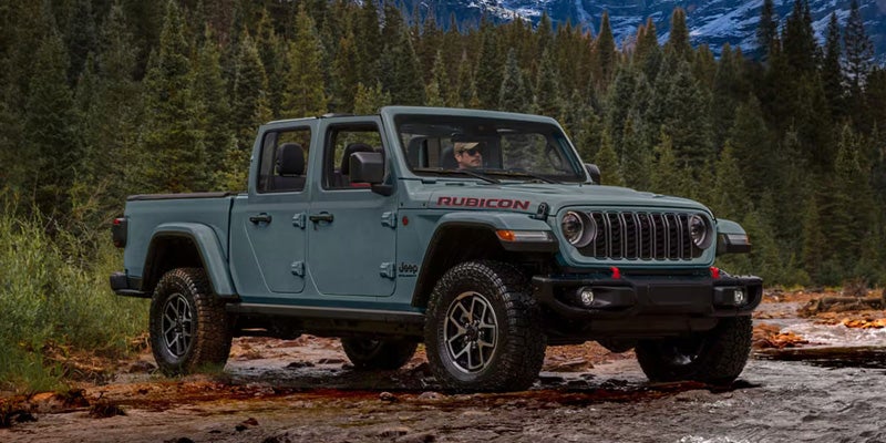 Jeep Gladiator off-road front view