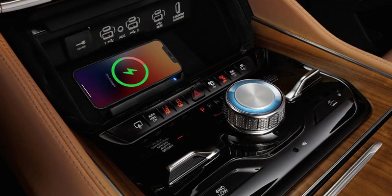 Jeep Grand Wagoneer premium controls