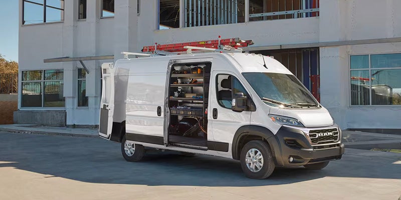 RAM ProMaster service van exterior