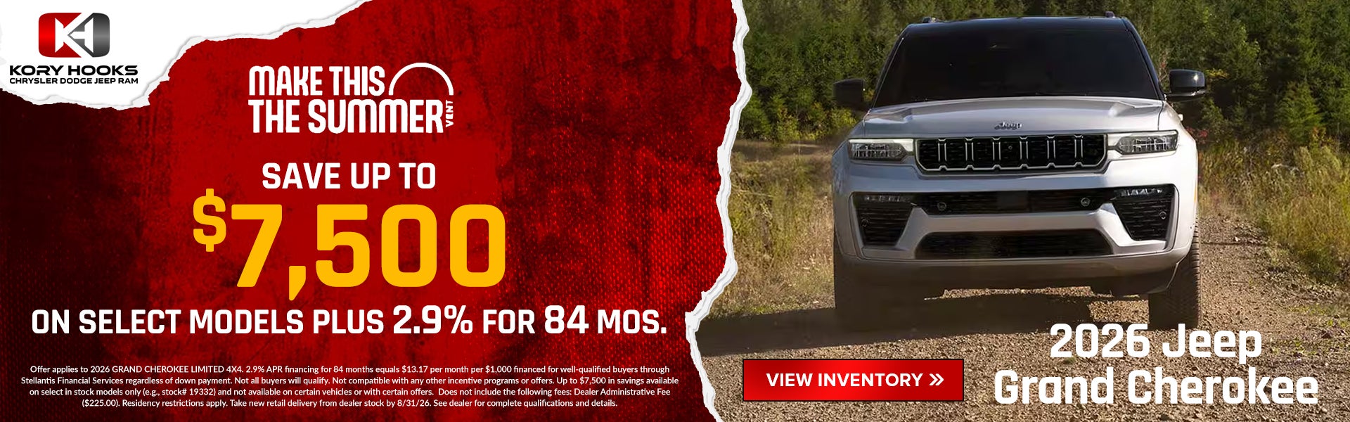 2026 Jeep Summer Sales Event - Bowie & Fort Worth, TX